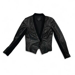 Trouvé Leather Sweater Jacket